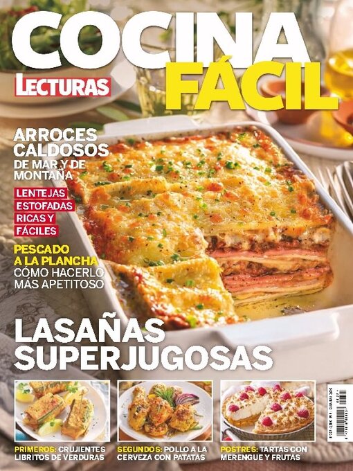 Upplýsingar um Cocina Fácil eftir RBA Revistas S.L. - Til útláns